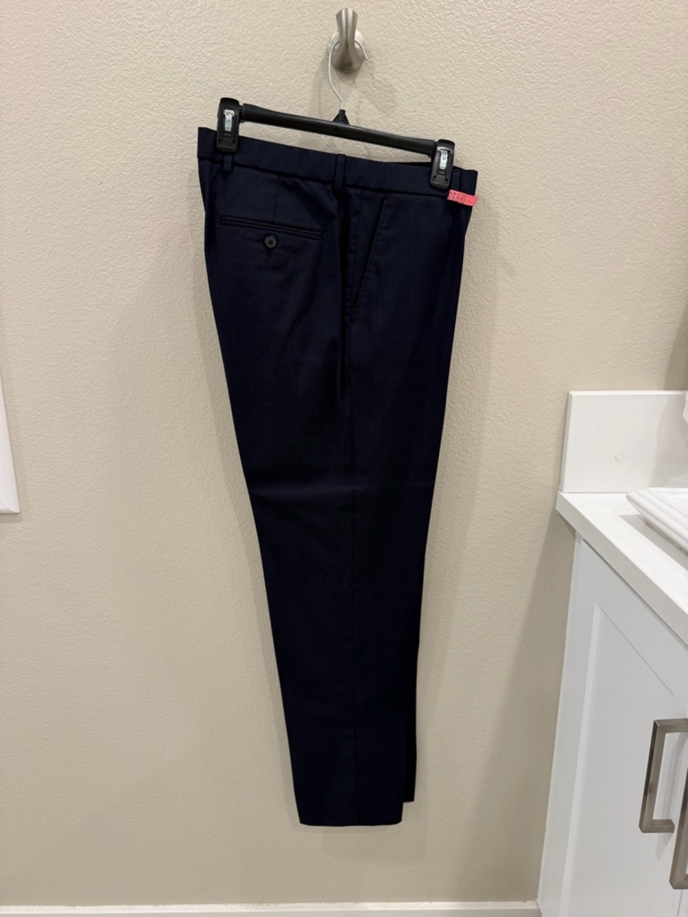Kenneth Cole Men's Dark Navy Dress Pants
